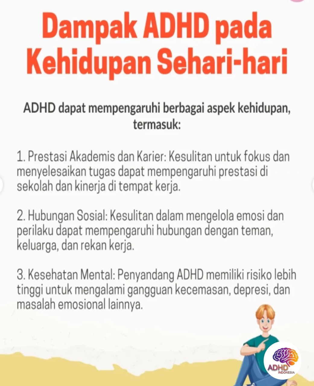 ADHD dan Hubungan Sosial Anak di Lingkungan Sekolah di Kabupaten Intan Jaya